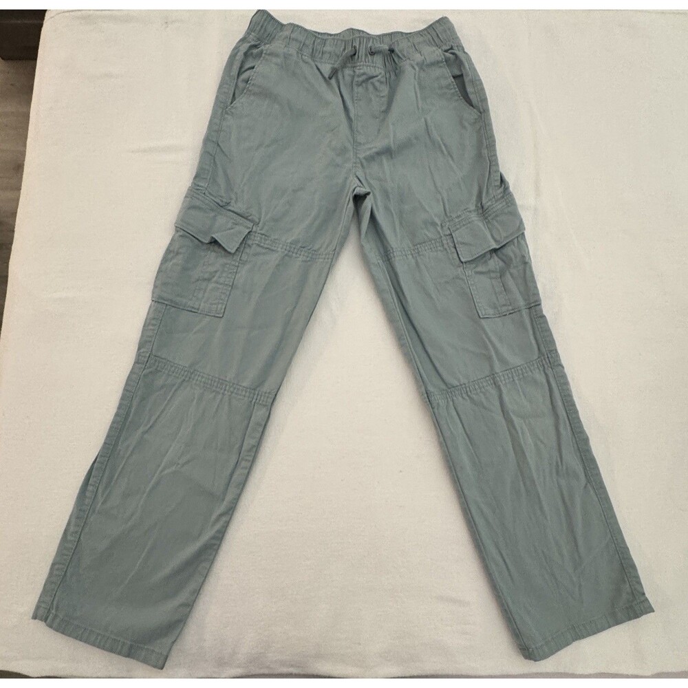 Sonoma Girls Green Solid Cargo Pants M
